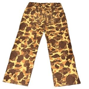 Cabela’s Gore-Tex Duck Camo Pants 38 Waist Waterproof Hunting Rain Gear Hiking